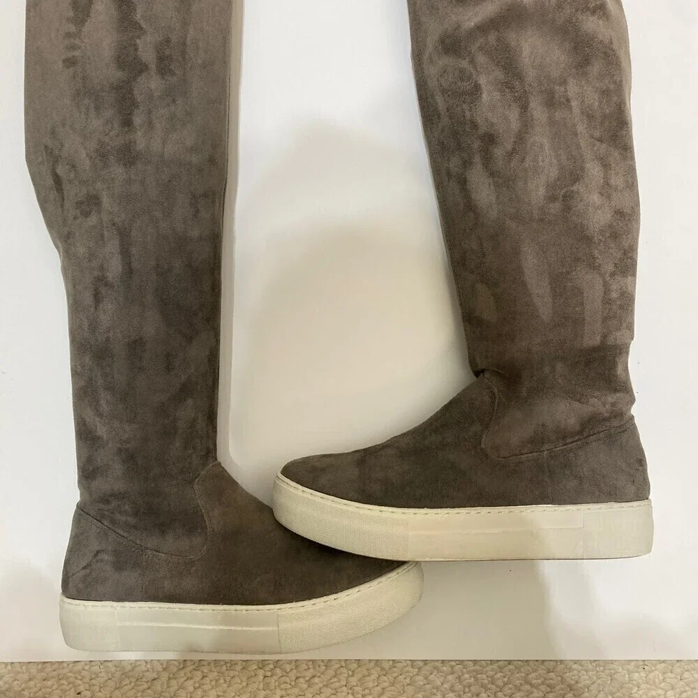 J Slides Petra Over The Knee Sneaker Boots Size 8
